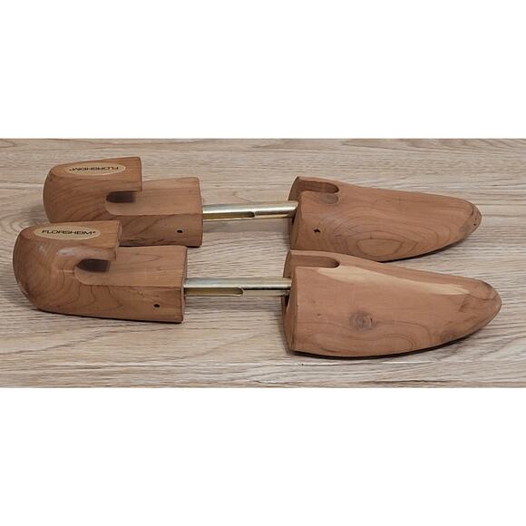 The Florsheim Shoe Wooden Shoe Trees Stretcher Shaper Size Large - Picture 6 of 8